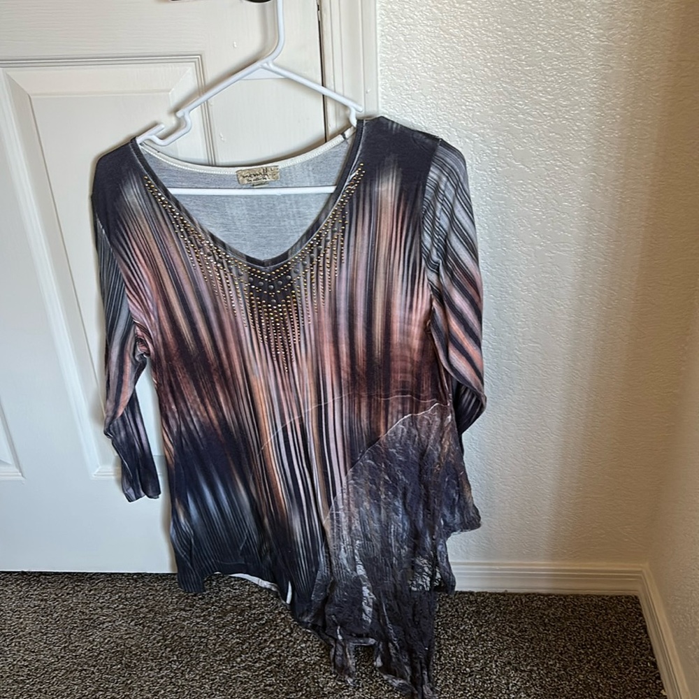 3/4 length casual shirt